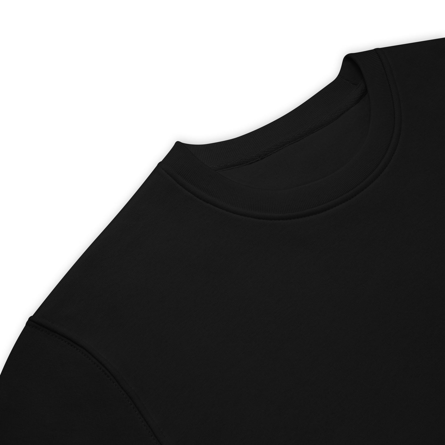 Unisex Sweatshirt - Black (Vertical Coffee)