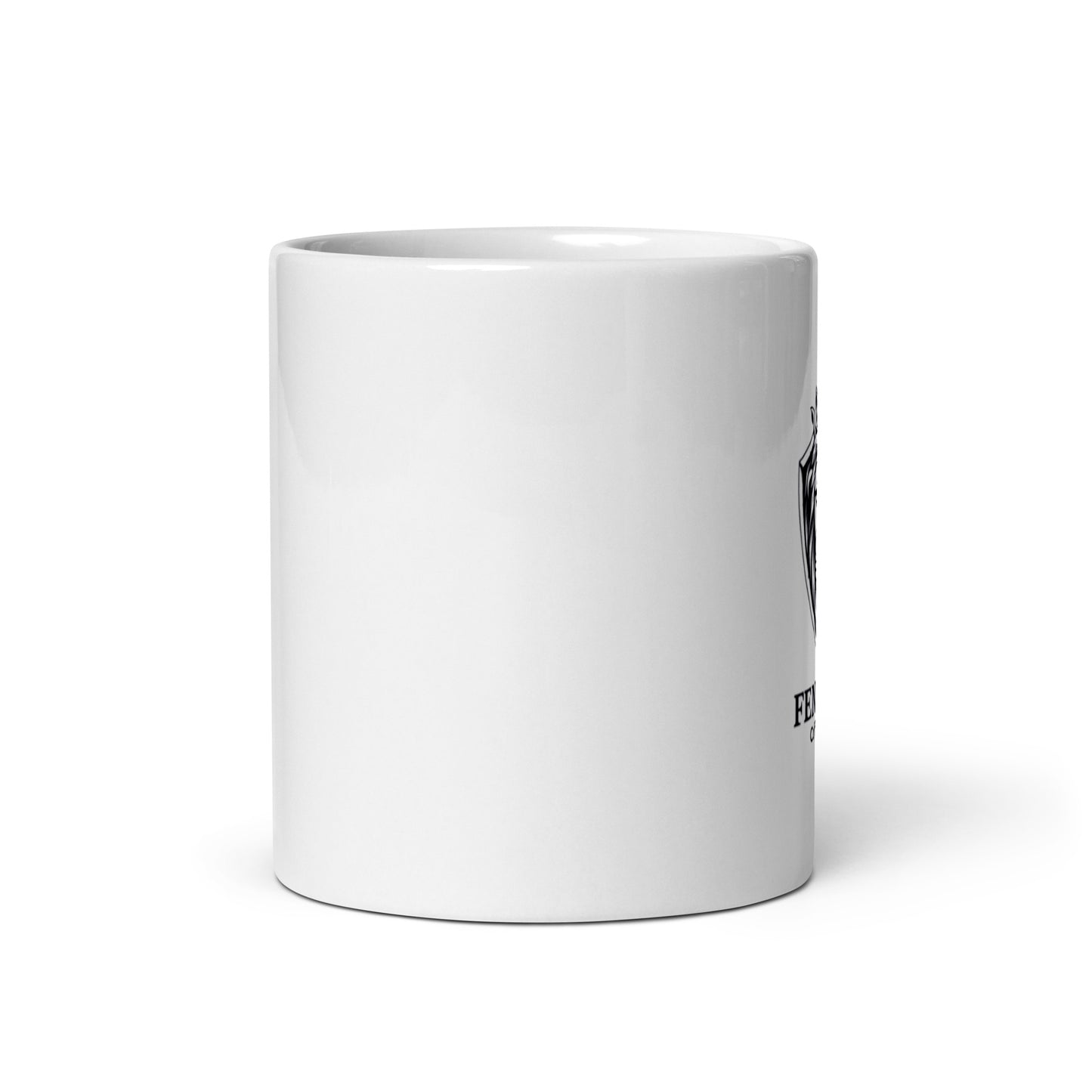 White glossy mug (Vertical Coffee)