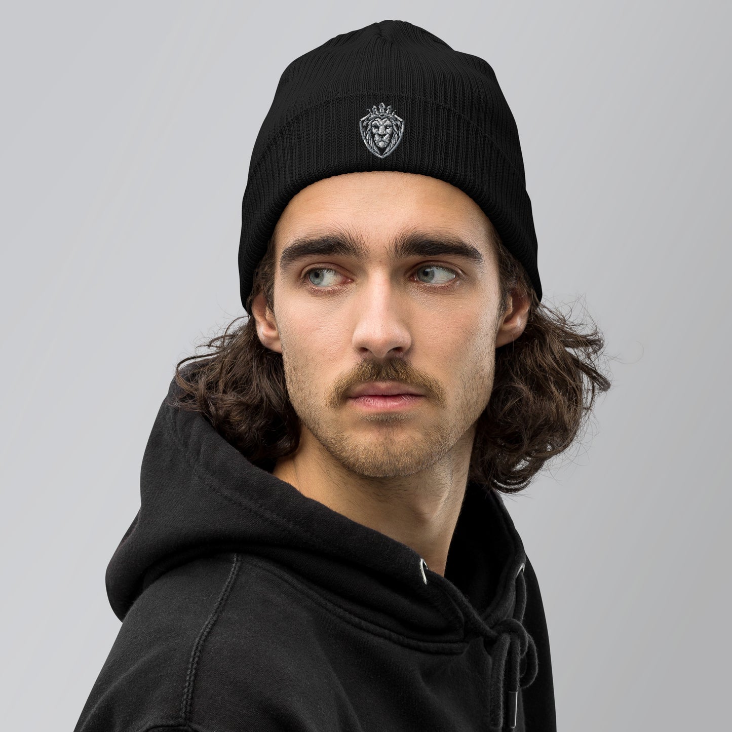 Organic Ribbed Beanie