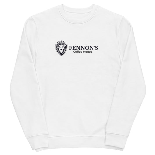 Unisex Sweatshirt - White (Horizontal Coffee)