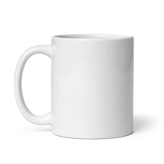 White glossy mug (Vertical Coffee)